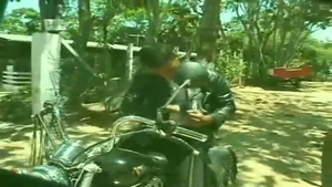 Biker enjoydudest With A blonde TS