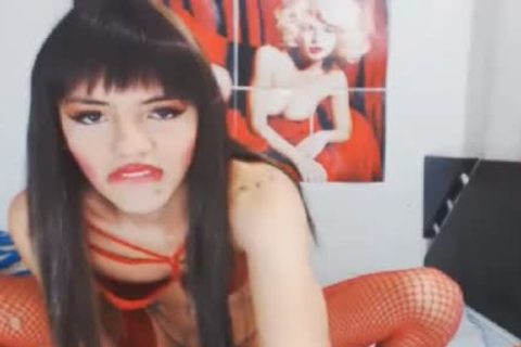 latina tranny receives Her taut wazoo boned