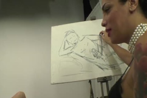 Insatiable Diana Breaks The Model's wazoo bareback