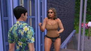 lascivious daddy Trans Woman Wants Her fresh neighbor - WickedWhims