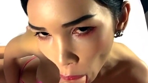 Ladyboy Maew nice-looking big Tit FlipFlop Sex hardcore