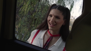 Extreme Pickups: Schoolgirl Damsel in Distress - Rescued!