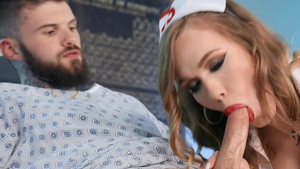 Trans Angels: Nurse Swallows Criminal's Erections