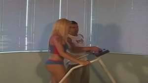 blonde Brazilian TS And chap