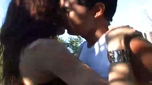 juicy lady-man Sex Outside